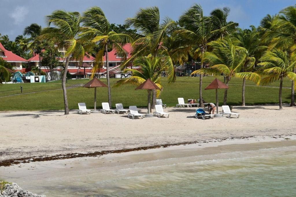 Studio Village Vacances,Vue Mer, Plage A 30M ,Wifi A Sainte Anne Luaran gambar