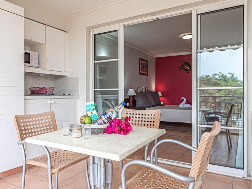 Studio Village Vacances,Vue Mer, Plage A 30M ,Wifi A Sainte Anne Luaran gambar